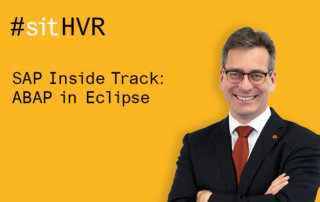 SAP Inside Track 2018 bei Inwerken in Hannover: ABAP in Eclipse-Peter Jaeckel