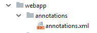webapp annotation