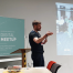 Digital MeetUp Präsentation mit Jens Thiemann und Einhorn