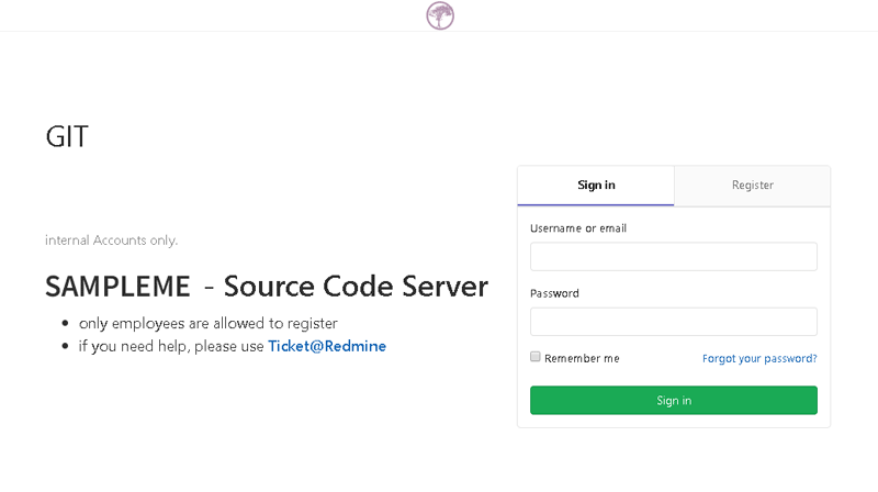 SamleMe Git Code Server