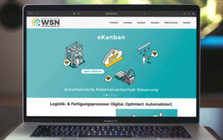 IIoT WSN neue Website Screenshot