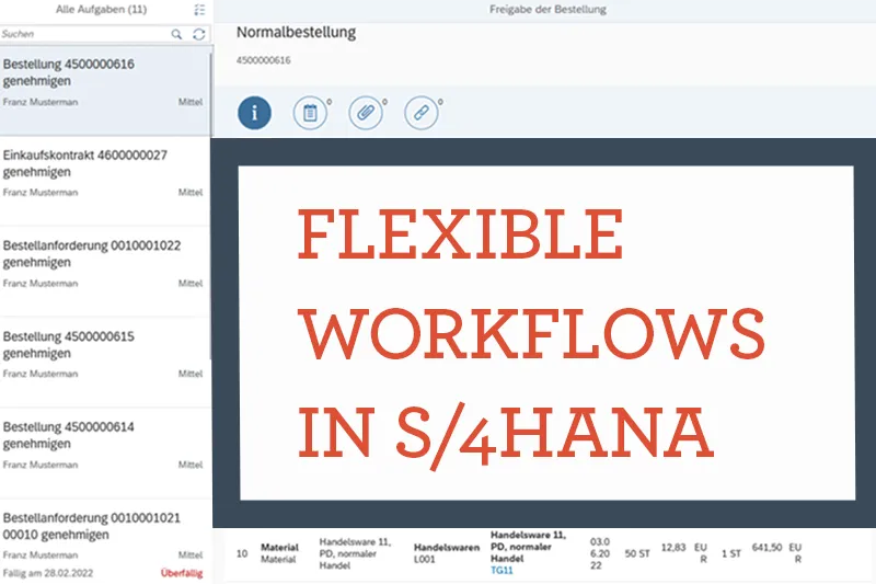 Flexible Workflows in S/4HANA